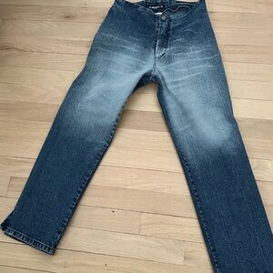 Womens Tark 1 Classic Indigo Capris Jeans